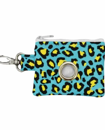 Portabolsas Leopardo Amarillo