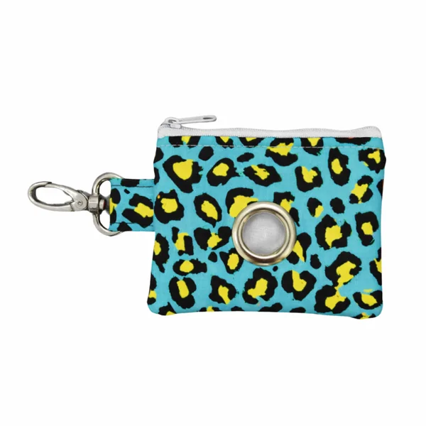 Portabolsas Leopardo Amarillo