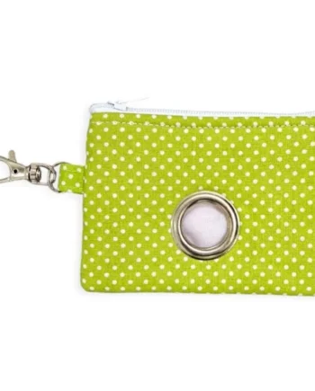 Portabolsas Topitos Pistacho para perros