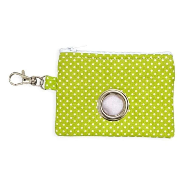 Portabolsas Topitos Pistacho para perros