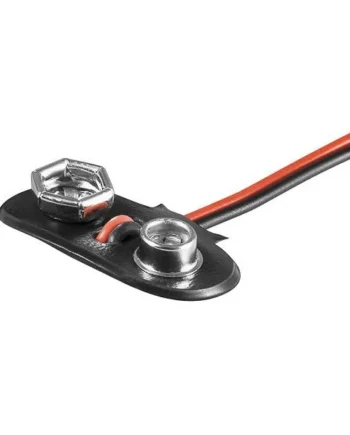 Portapilas para 1 pila 6LF22 9V Negro