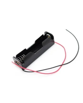 Portapilas para 1 pila MR18650 Negro