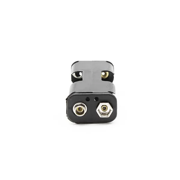 Portapilas para 2 pilas FR6, HR6, LR6 Negro