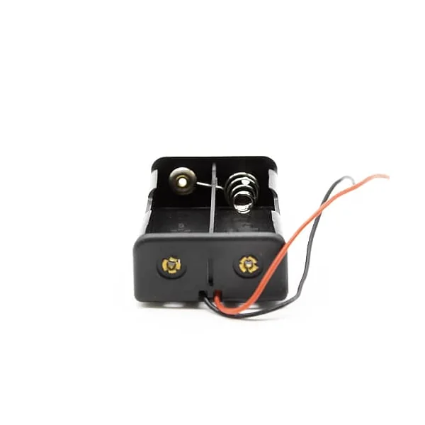 Portapilas para 2 pilas MR18650 Negro