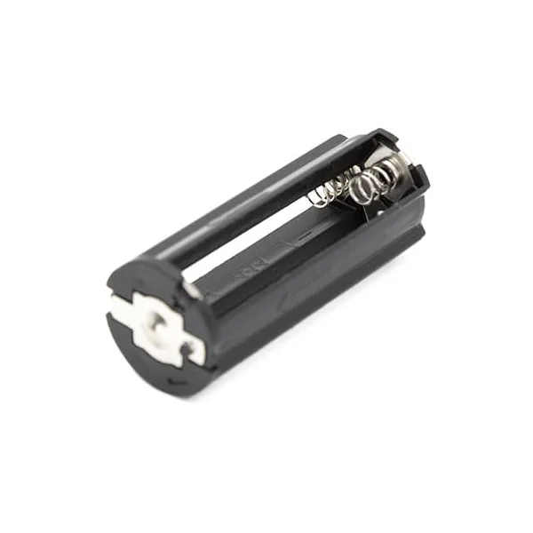 Portapilas para 3 pilas FR03, HR03, LR03 Negro