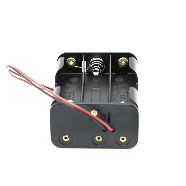 Portapilas para 6 pilas LR6 AA Negro