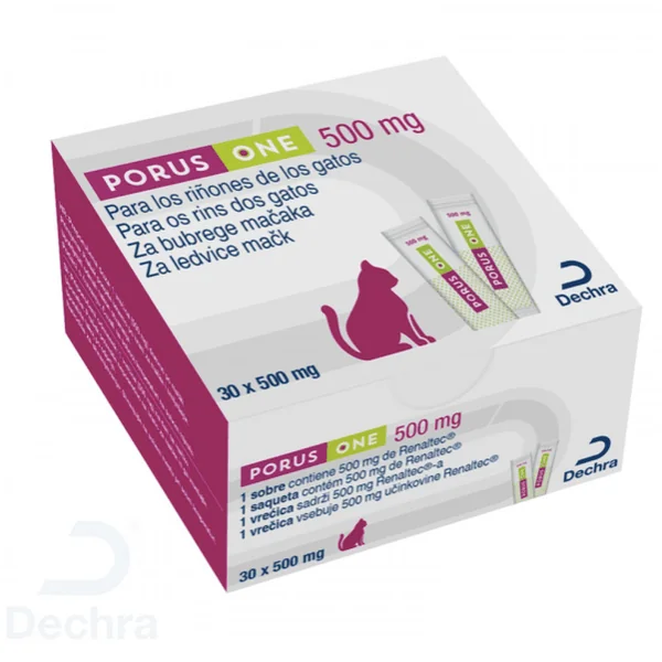 Porus One Salud RENAL gatos 30 x 500 mg