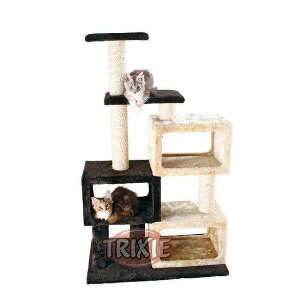 Poste Rascador Bartolo, 130 cm, Beige/Marrón para gato