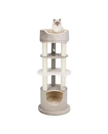 Poste Rascador Lavinia capuchino/crema