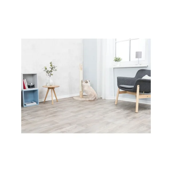 Poste rascador, madera natural beige