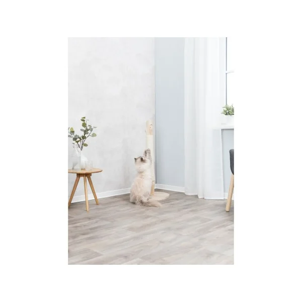 Poste rascador, madera natural beige
