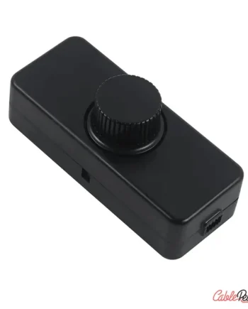 Potenciometro Regulador De Luz Negro DC 12V-24V Negro