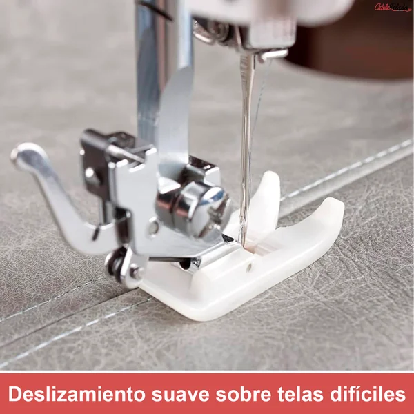 Prensatelas De Teflón Para Máquinas De Coser Blanco