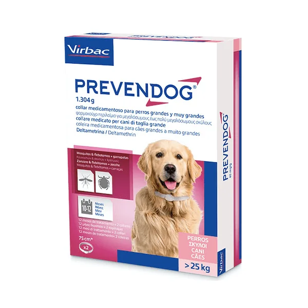 PREVENDOG collar antiparasitario para perros