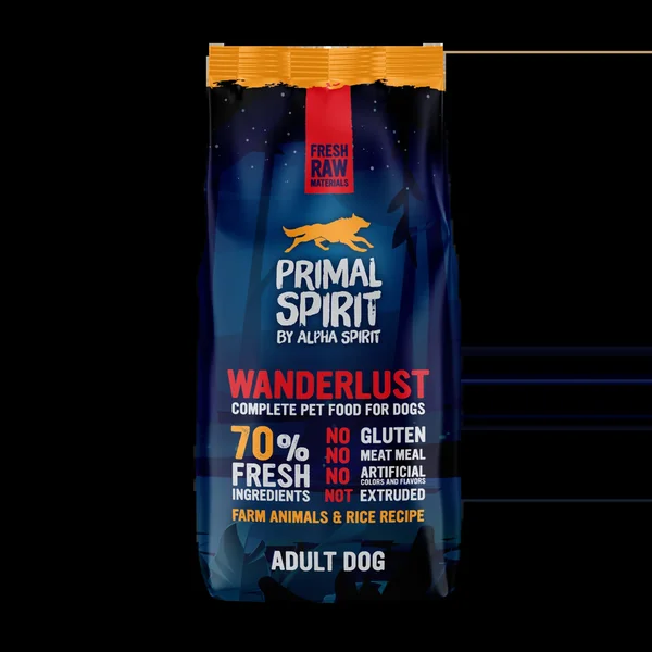Primal Spirit 70% Wanderlust Perros pienso sin gluten
