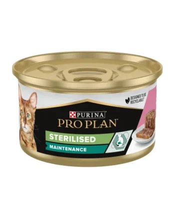 Pro Plan Adult Sterilised Salmón y Atún Tarrina Gatos