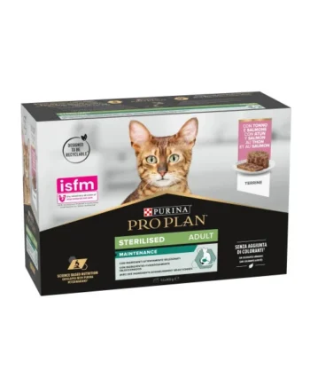 Pro Plan Multilata Adult Sterilised Salmón y Atún Gatos