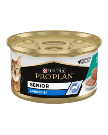 Pro Plan Senior 7+ Longevis Atún Lata Gatos