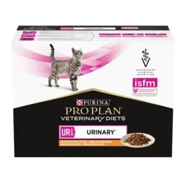 Pro Plan urinary pouch Pollo vet feline gatos 10x85 g