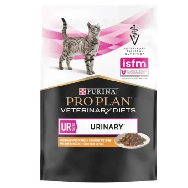 Pro Plan urinary pouch Pollo vet feline gatos 10x85 g