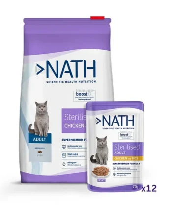 Productos Para Gatos garantiza calidad y valor - Descubre nuestra colección de Pack Comida Gatos Esterilizados Nath Sevilla España.