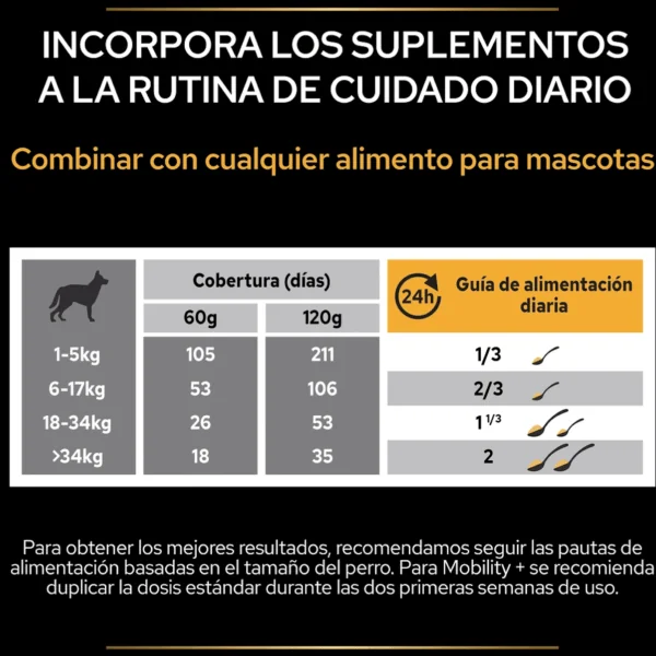 Proplan Mobility + suplemento articular perros 60 g