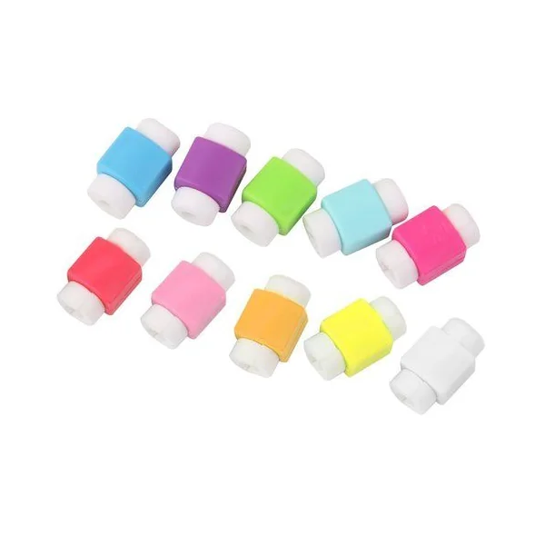 Protector de cable USB (10ud/bolsa) Multicolor