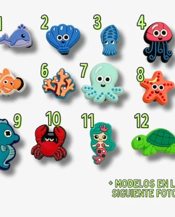 Protegido: Pins para collar antiparasitario -Criaturas marinas - Bruno&Henry