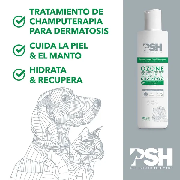 PSH - Champú Ozone Soft (Dermatitis leve)