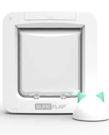 Puerta para Mascotas con Microchip SureFlap® Connect + Hub