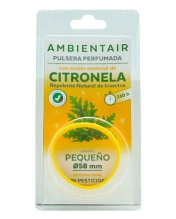 Pulsera antimosquitos aromática