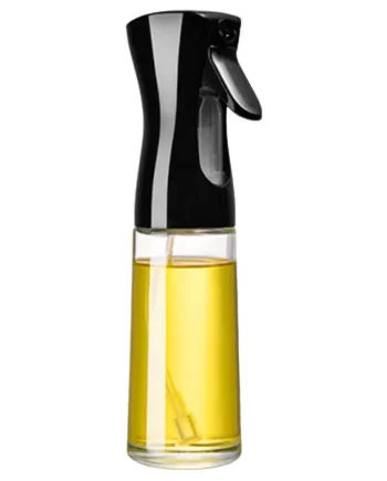 Pulverizador Aceite De Plástico 300 ml Negro