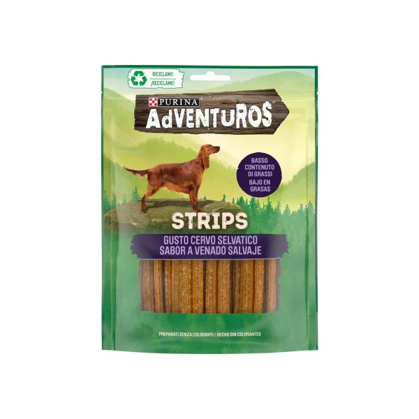 Purina Adventuros Strips Venado Perros