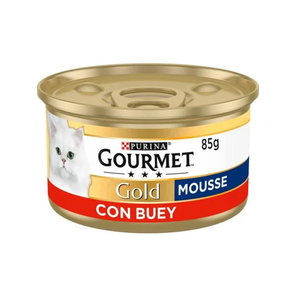 Purina Gourmet Gold Mousse con Buey