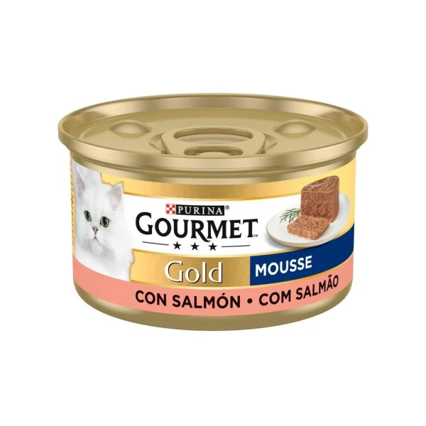 Purina Gourmet Gold Mousse con Salmón