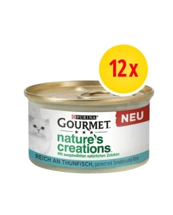 Purina Gourmet Nature's Creations 12 X 85 G premium a los mejores precios: compra en línea en Productos Para Gatos.