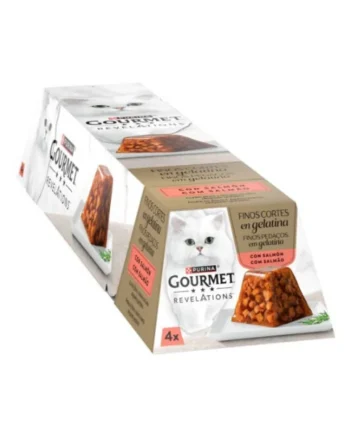 Purina Gourmet Revelations Finos Cortes Salmón