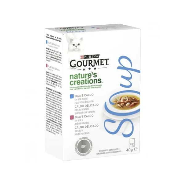 Purina Gourmet Soup Atún Gatos