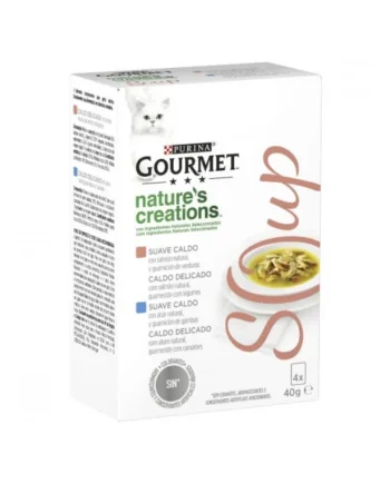 Purina Gourmet Soup Salmón Gatos