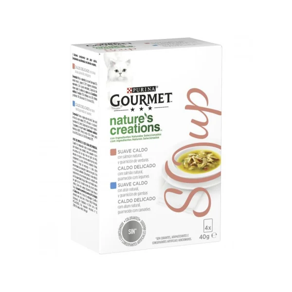 Purina Gourmet Soup Salmón Gatos
