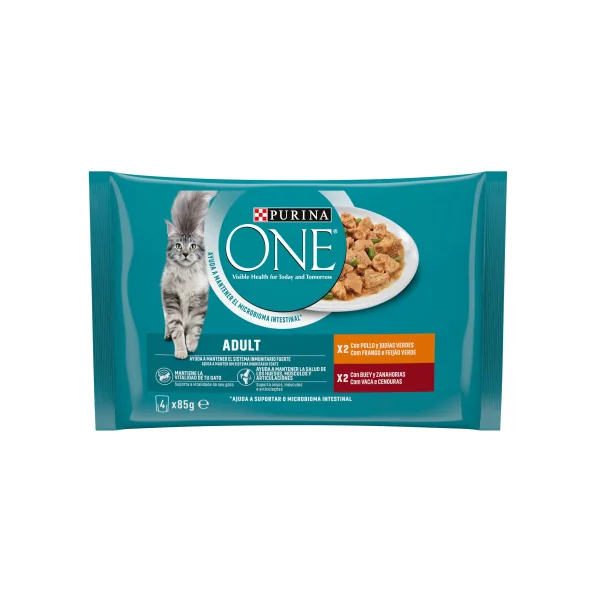 Purina One Adulto en Salsa para Gatos