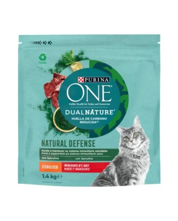 Purina One Esterilizado Buey y Spirulina
