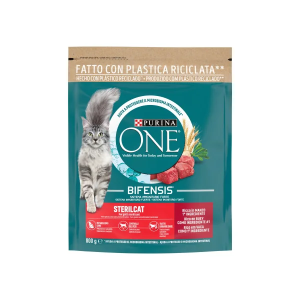 Purina One Gato Esterilizado Buey y Trigo