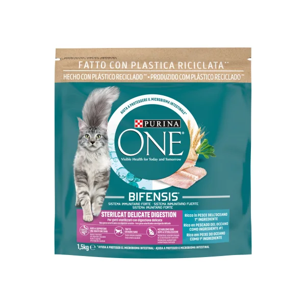 Purina One Gato Esterilizado Delicate Pescado