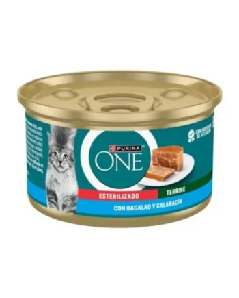 Purina One Gato Esterilizado Terrine Bacalao