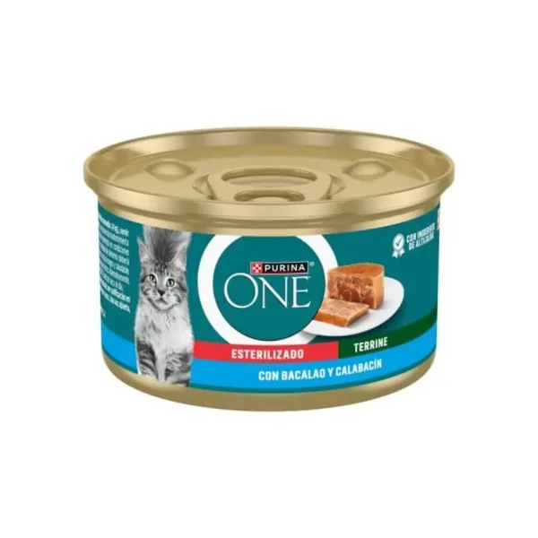 Purina One Gato Esterilizado Terrine Bacalao