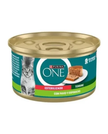 Purina One Gato Esterilizado Terrine Pavo
