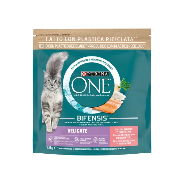 Purina One Gato Sensitive Salmón y Arroz