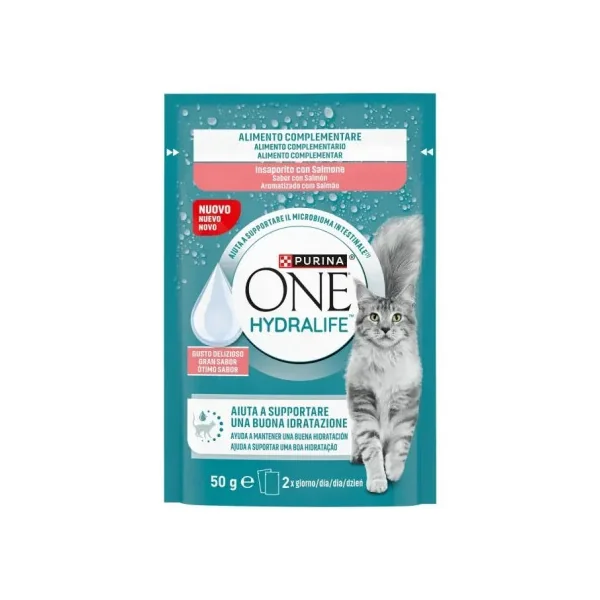 Purina One HydraLife con Salmón Sobres para Gatos