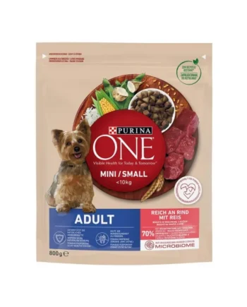 Purina One Mini Perro Adulto Buey y Arroz